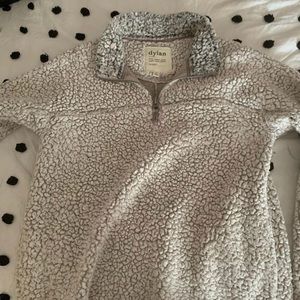 dylan fluffy quarter zip